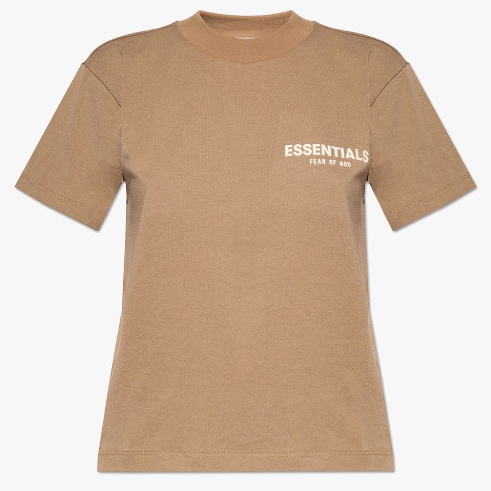 Fear of God Essentials Tan Tee Shirt